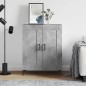 vidaXL Sideboard Betongrau 69,5x34x90 cm Holzwerkstoff vidaXL Sideboard Betongrau 69,5x34x90 cm Holzwerkstoff