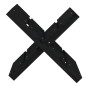 vidaXL Kaminholzhalter Schwarz 47x39,5x48 cm Massivholz Kiefer vidaXL Kaminholzhalter Schwarz 47x39,5x48 cm Massivholz Kiefer