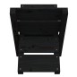 vidaXL Kaminholzhalter Schwarz 47x39,5x48 cm Massivholz Kiefer vidaXL Kaminholzhalter Schwarz 47x39,5x48 cm Massivholz Kiefer