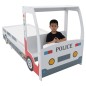 vidaXL Kinderbett im Polizeiauto-Design mit Schreibtisch 90 x 200 cm vidaXL Kinderbett im Polizeiauto-Design mit Schreibtisch 90 x 200 cm