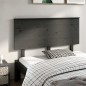 vidaXL Kopfteil Grau 144x6x82,5 Massivholz Kiefer vidaXL Kopfteil Grau 144x6x82,5 Massivholz Kiefer