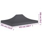 vidaXL Partyzelt-Dach 4,5x3 m Anthrazit 270 g/m² vidaXL Partyzelt-Dach 4,5x3 m Anthrazit 270 g/m²