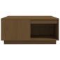 vidaXL Couchtisch Honigbraun 80x81x36,5 cm Massivholz Kiefer vidaXL Couchtisch Honigbraun 80x81x36,5 cm Massivholz Kiefer