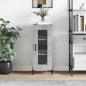 vidaXL Sideboard Betongrau 34,5x34x90 cm Holzwerkstoff vidaXL Sideboard Betongrau 34,5x34x90 cm Holzwerkstoff