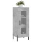 vidaXL Sideboard Betongrau 34,5x34x90 cm Holzwerkstoff vidaXL Sideboard Betongrau 34,5x34x90 cm Holzwerkstoff