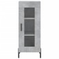 vidaXL Sideboard Betongrau 34,5x34x90 cm Holzwerkstoff vidaXL Sideboard Betongrau 34,5x34x90 cm Holzwerkstoff