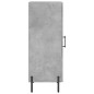 vidaXL Sideboard Betongrau 34,5x34x90 cm Holzwerkstoff vidaXL Sideboard Betongrau 34,5x34x90 cm Holzwerkstoff