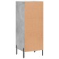 vidaXL Sideboard Betongrau 34,5x34x90 cm Holzwerkstoff vidaXL Sideboard Betongrau 34,5x34x90 cm Holzwerkstoff
