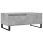 vidaXL Couchtisch Betongrau 90x50x36,5 cm Holzwerkstoff vidaXL Couchtisch Betongrau 90x50x36,5 cm Holzwerkstoff
