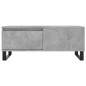 vidaXL Couchtisch Betongrau 90x50x36,5 cm Holzwerkstoff vidaXL Couchtisch Betongrau 90x50x36,5 cm Holzwerkstoff