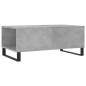 vidaXL Couchtisch Betongrau 90x50x36,5 cm Holzwerkstoff vidaXL Couchtisch Betongrau 90x50x36,5 cm Holzwerkstoff