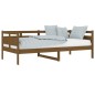 vidaXL Tagesbett Honigbraun Massivholz Kiefer 90x190 cm vidaXL Tagesbett Honigbraun Massivholz Kiefer 90x190 cm