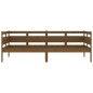 vidaXL Tagesbett Honigbraun Massivholz Kiefer 90x190 cm vidaXL Tagesbett Honigbraun Massivholz Kiefer 90x190 cm