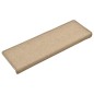 vidaXL Teppich-Treppenstufen 15 Stk. 65x21x4 cm Taupe vidaXL Teppich-Treppenstufen 15 Stk. 65x21x4 cm Taupe