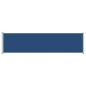 vidaXL Seitenmarkise Ausziehbar 160x600 cm Blau vidaXL Seitenmarkise Ausziehbar 160x600 cm Blau
