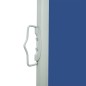 vidaXL Seitenmarkise Ausziehbar 160x600 cm Blau vidaXL Seitenmarkise Ausziehbar 160x600 cm Blau