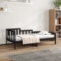 vidaXL Tagesbett Schwarz 80x200 cm Massivholz Kiefer vidaXL Tagesbett Schwarz 80x200 cm Massivholz Kiefer
