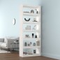 vidaXL Bücherregal/Raumteiler Weiß 80x30x199,5 cm Massivholz Kiefer vidaXL Bücherregal/Raumteiler Weiß 80x30x199,5 cm Massivholz Kiefer