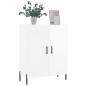 vidaXL Sideboard Hochglanz-Weiß 69,5x34x90 cm Holzwerkstoff vidaXL Sideboard Hochglanz-Weiß 69,5x34x90 cm Holzwerkstoff