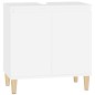 vidaXL Waschbeckenunterschrank Weiß 58x33x60 cm Holzwerkstoff vidaXL Waschbeckenunterschrank Weiß 58x33x60 cm Holzwerkstoff