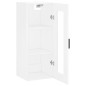 vidaXL Wandschrank Hochglanz-Weiß 34,5x34x90 cm vidaXL Wandschrank Hochglanz-Weiß 34,5x34x90 cm