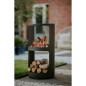 RedFire Feuerkorb Buffalo 44 x 90 cm Stahl Mattschwarz RedFire Feuerkorb Buffalo 44 x 90 cm Stahl Mattschwarz