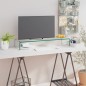 vidaXL TV-Tisch/Bildschirmerhöhung Glas Transparent 90x30x13 cm vidaXL TV-Tisch/Bildschirmerhöhung Glas Transparent 90x30x13 cm