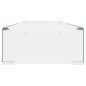 vidaXL TV-Tisch/Bildschirmerhöhung Glas Transparent 90x30x13 cm vidaXL TV-Tisch/Bildschirmerhöhung Glas Transparent 90x30x13 cm