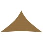 vidaXL Sonnensegel 160 g/m² Taupe 5x5x6 m HDPE vidaXL Sonnensegel 160 g/m² Taupe 5x5x6 m HDPE