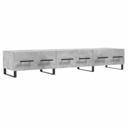 vidaXL TV-Schrank Betongrau 150x36x30 cm Holzwerkstoff