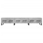 vidaXL TV-Schrank Betongrau 150x36x30 cm Holzwerkstoff vidaXL TV-Schrank Betongrau 150x36x30 cm Holzwerkstoff