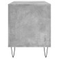 vidaXL Plattenschrank Betongrau 100x38x48 cm Holzwerkstoff vidaXL Plattenschrank Betongrau 100x38x48 cm Holzwerkstoff