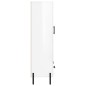 vidaXL Highboard Hochglanz-Weiß 69,5x31x115 cm Holzwerkstoff vidaXL Highboard Hochglanz-Weiß 69,5x31x115 cm Holzwerkstoff