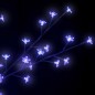 vidaXL Weihnachtsbaum 200 LEDs Blau-Weißes Licht Kirschblüten 180 cm vidaXL Weihnachtsbaum 200 LEDs Blau-Weißes Licht Kirschblüten 180 cm