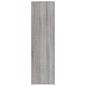 vidaXL Sideboard Grau Sonoma 80x30x106 cm Holzwerkstoff vidaXL Sideboard Grau Sonoma 80x30x106 cm Holzwerkstoff