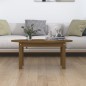 vidaXL Couchtisch Honigbraun 80x40x35 cm Massivholz Kiefer vidaXL Couchtisch Honigbraun 80x40x35 cm Massivholz Kiefer