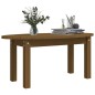 vidaXL Couchtisch Honigbraun 80x40x35 cm Massivholz Kiefer vidaXL Couchtisch Honigbraun 80x40x35 cm Massivholz Kiefer