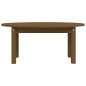 vidaXL Couchtisch Honigbraun 80x40x35 cm Massivholz Kiefer vidaXL Couchtisch Honigbraun 80x40x35 cm Massivholz Kiefer