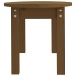 vidaXL Couchtisch Honigbraun 80x40x35 cm Massivholz Kiefer vidaXL Couchtisch Honigbraun 80x40x35 cm Massivholz Kiefer