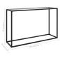 vidaXL Konsolentisch Transparent 120x35x75 cm Hartglas vidaXL Konsolentisch Transparent 120x35x75 cm Hartglas