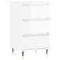 vidaXL Sideboard Hochglanz-Weiß 40x35x70 cm Holzwerkstoff vidaXL Sideboard Hochglanz-Weiß 40x35x70 cm Holzwerkstoff