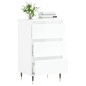 vidaXL Sideboard Hochglanz-Weiß 40x35x70 cm Holzwerkstoff vidaXL Sideboard Hochglanz-Weiß 40x35x70 cm Holzwerkstoff