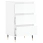vidaXL Sideboard Hochglanz-Weiß 40x35x70 cm Holzwerkstoff vidaXL Sideboard Hochglanz-Weiß 40x35x70 cm Holzwerkstoff