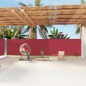 vidaXL Seitenmarkise Ausziehbar Rot 180x1200 cm vidaXL Seitenmarkise Ausziehbar Rot 180x1200 cm