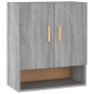 vidaXL Wandschrank Grau Sonoma 60x31x70 cm Holzwerkstoff vidaXL Wandschrank Grau Sonoma 60x31x70 cm Holzwerkstoff