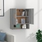 vidaXL Wandschrank Grau Sonoma 60x31x70 cm Holzwerkstoff vidaXL Wandschrank Grau Sonoma 60x31x70 cm Holzwerkstoff