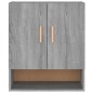 vidaXL Wandschrank Grau Sonoma 60x31x70 cm Holzwerkstoff vidaXL Wandschrank Grau Sonoma 60x31x70 cm Holzwerkstoff