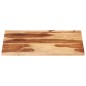 vidaXL Tischplatte Massivholz Palisander 25-27 mm 70×80 cm vidaXL Tischplatte Massivholz Palisander 25-27 mm 70×80 cm