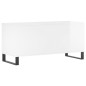 vidaXL Plattenschrank Hochglanz-Weiß 100x38x48 cm Holzwerkstoff vidaXL Plattenschrank Hochglanz-Weiß 100x38x48 cm Holzwerkstoff