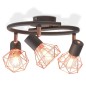 vidaXL Deckenstrahler mit 3 LED-Glühlampen 12 W vidaXL Deckenstrahler mit 3 LED-Glühlampen 12 W